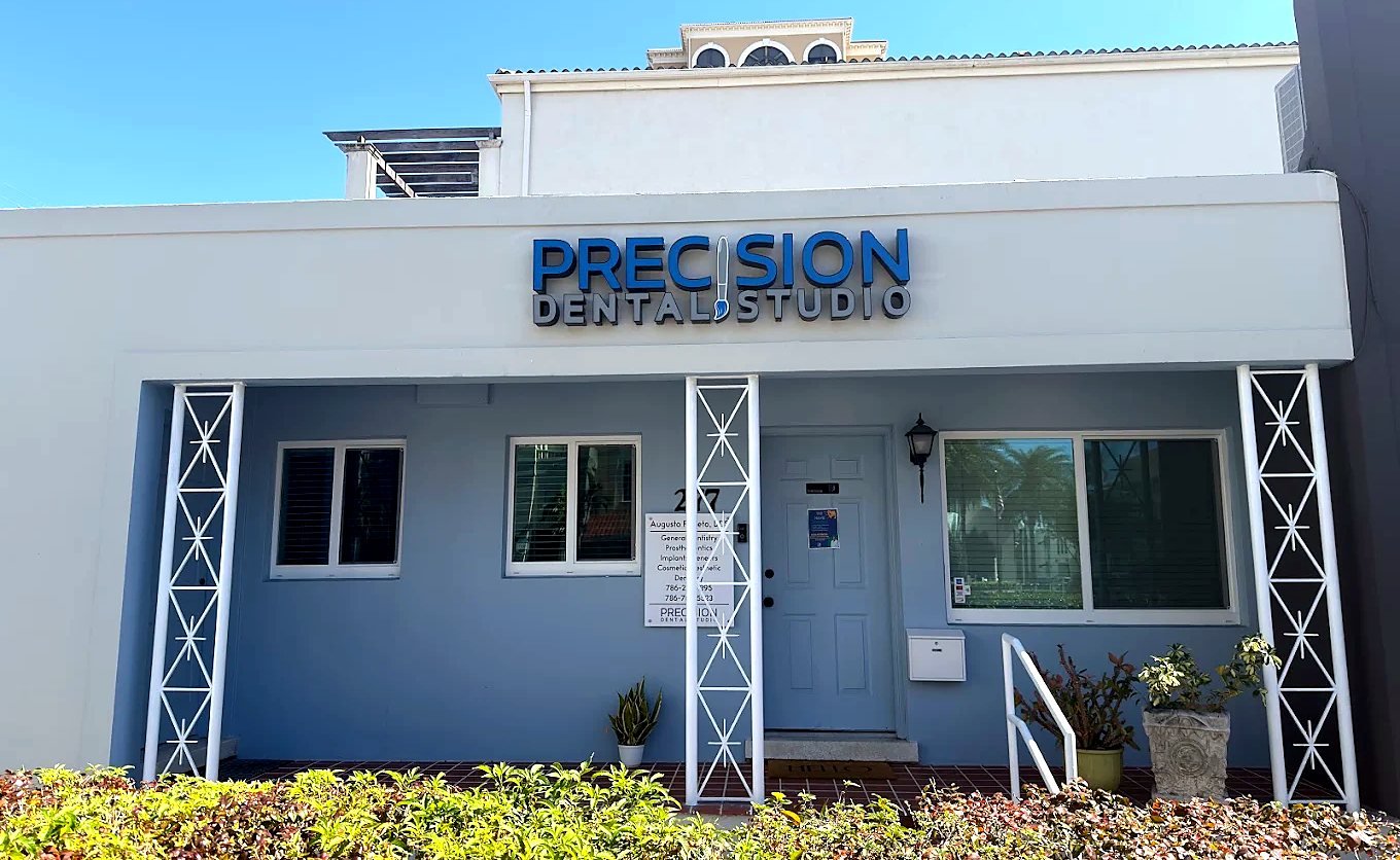 Precision Dental Studio facade, 277 Minorca Ave